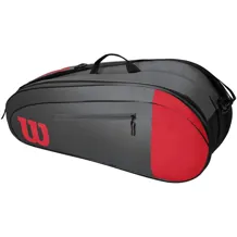 WILSON TEAM 6PK Red/Gray Bag
