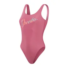 SPEEDO LOGO DEEP U-BACK Swimwear Women Swimsuit
