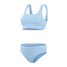 SPEEDO TEXTURED DEEP U-BACK 2PC Swimwear Women Swimsuit
