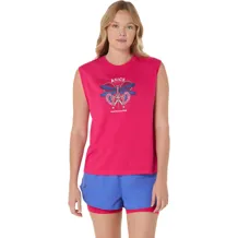 ASICS GAME SEASONAL GRAPHIC TOP Women T-shirt Tennis