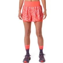 ASICS ROAD ALL OVER PRINT 2-N-1
 3.5IN  Women Shorts Running