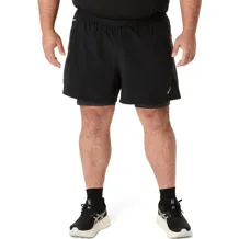 ASICS ROAD 2N1 5IN Men Shorts Running