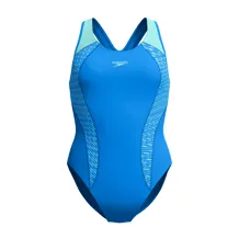 SPEEDO Placement Laneback 1 Pc Swimwear Women Swimsuit