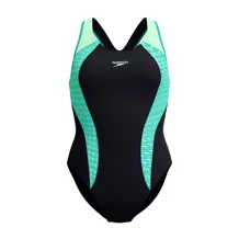 SPEEDO Placement Laneback 1 Pc Swimwear Women Swimsuit