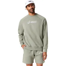 ASICS  LOGO FLEECE CREW-NECK Men Long Sleeve Top Training
