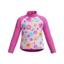 SPEEDO Long Sleeve Print Rash GuardSwimwear Women Swimsuit