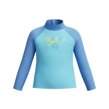 SPEEDO Long Sleeve Print Rash GuardSwimwear Infant Sun Protection