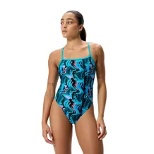 SPEEDO Printed Web BackSwimwear Women Swimsuit