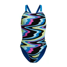 SPEEDO FL Printed Leaderback Swimwear Women Swimsuit