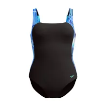 SPEEDO Shaping LunaLustre Printed 1 Piece Swimwear Women Swimsuit