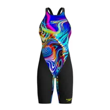 SPEEDO LZR Pure Valor 2.0 Openback Kneeskin Swimwear Girl Racing